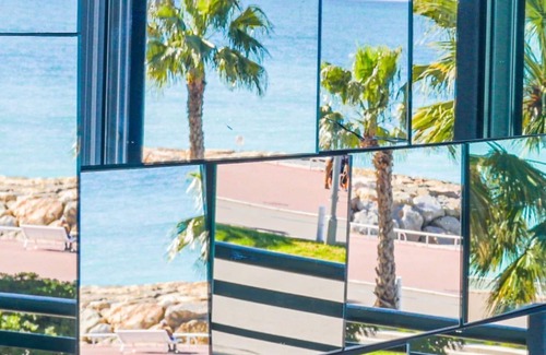 Fabron Apartment | Relax at La Joconde by Interhome with Oceanfront Views