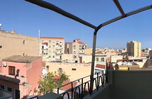 Cagliari Apartment | Central La Luna Two-Bedroom Apartment with Terrace