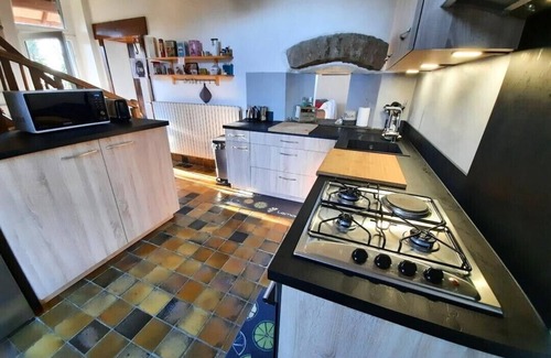 Sarrogna House | Discover The Old Blue House: Renovated Retreat with Garden