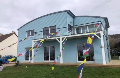 Les Pieux House | Oceanfront Retreat at La Maison Bleue - Guest Rated 9/10
