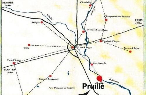 Pruille Bed & Breakfast | Cozy La Maison d'Héloïse - Guest Rated 9.2, Family-Friendly