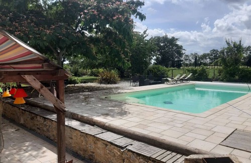 Parne-sur-Roc Villa | Discover La Maison de Courcelle: Poolside Paradise Awaits