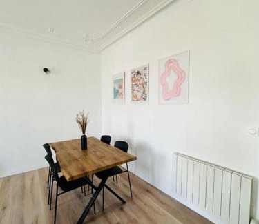 Le Teil Apartment | Ideal Family Retreat: Charmant Appartement T4 Awaits