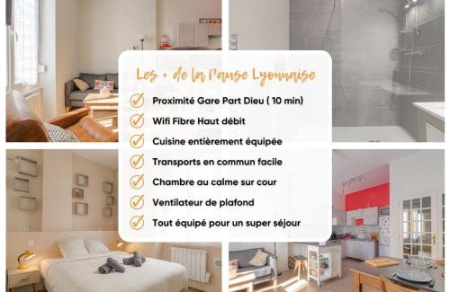 Part Dieu - Bir Hakeim Apartment | La Pause Lyonnaise