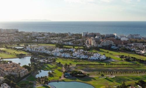 Roquetas de Mar Apartment | La Perla Azul: Oceanfront Views & Panoramic Terrace
