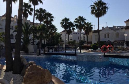 Roquetas de Mar Apartment | La Perla Azul: Oceanfront Views & Panoramic Terrace