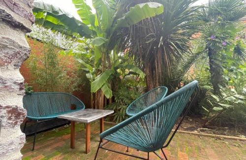 Chartres-de-Bretagne House | Explore La Petite Maison: Jungle Retreat with Pool Access