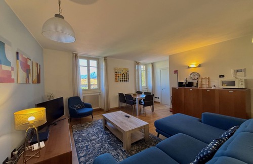 Menaggio Apartment | Discover La Piazza Menaggio with Oceanfront Views & Family Comfort