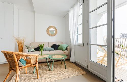 Rivedoux-Plage Apartment | Oceanfront Haven: La Plage T2 with Breathtaking Views