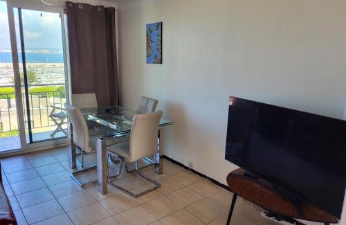 8th Arrondissement Apartment | Oceanfront Comfort at La Pointe Rouge with Stunning Views