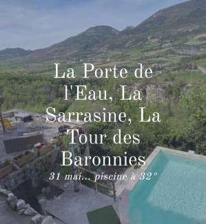 Saint-Auban-sur-L'Ouveze House | Refreshing Oasis with Heated Pool and Ocean Views