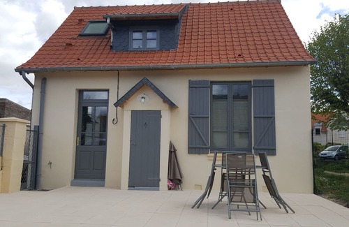 Le Crotoy Cottage | La Quiétude, Gîte for 4 people, in the Bay of Somme at Le Crotoy, private parking.