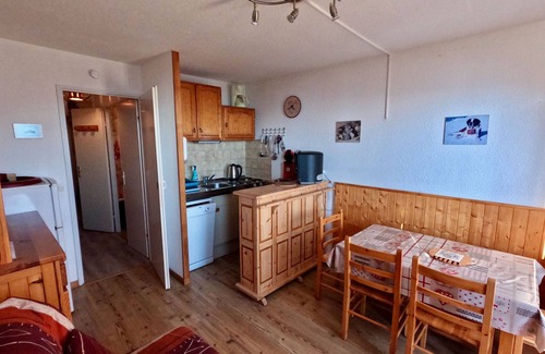 La Rosiere Apartment | Cozy La Rosiere Studio Steps from Ski Slopes & Family-Friendly