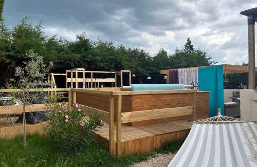 Aubignosc House | Cozy La Salamandre de l Olivier - Le Laurier with Pool & Ocean Views