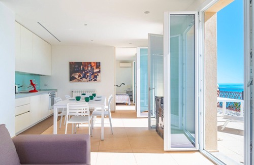 Pietra Ligure Apartment | Relaxing Getaway at La Terrazza sul Mare in Pietra Ligure
