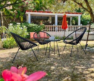 Grasse Bed & Breakfast | Experience La Thébaïde: Guest Rated 9.6 with Dining & Kitchen