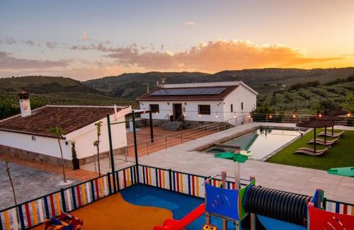 Montefrio House | Idyllic La Villa de Alba - Casa Rural with Pool & Ocean View