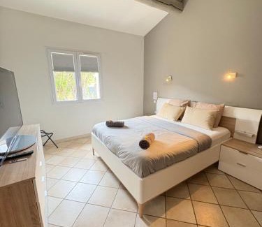 Fourques Villa | Relax at La Villa Mariam: Jacuzzi & Oceanfront Views