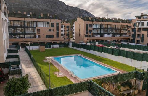 Posada de Llanes Apartment | La Xalda: Relaxing Apartment with Pool near Llanes