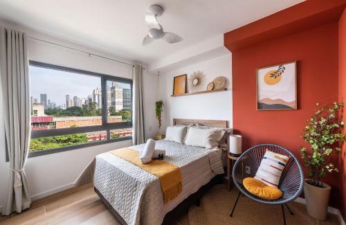 Tatuape Apartment | Comfortable LA5 Studio Near Carrão Station with High Ratings