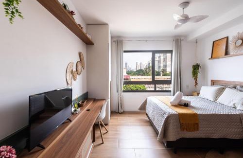 Tatuape Apartment | Comfortable LA5 Studio Near Carrão Station with High Ratings