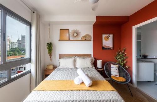 Tatuape Apartment | Comfortable LA5 Studio Near Carrão Station with High Ratings