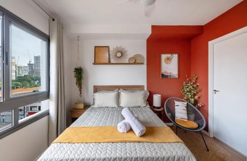 Tatuape Apartment | Comfortable LA5 Studio Near Carrão Station with High Ratings