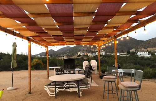 San Antonio de las Minas House | Pet-Friendly Retreat at Labios Tintos Bungalow, Valle de Guadalupe