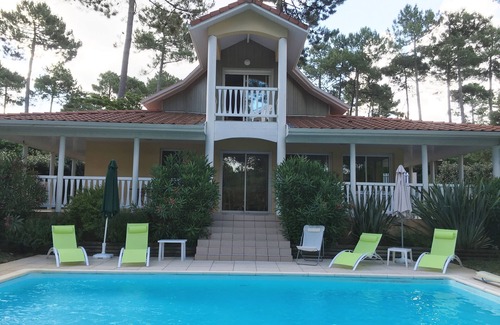 Lacanau-Ocean Villa | Discover Eden Parc: Villa with Pool & Golf Course Views