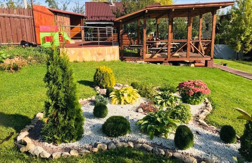 Nizhny Novgorod House | Relax at Lada Holiday Home with Pool & Hot Tub Amenities