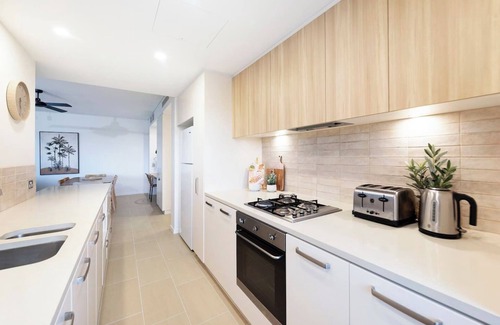 Darwin City Centre Apartment | Waterfront Escape at Lady of the Lagoon with Family Amenities
