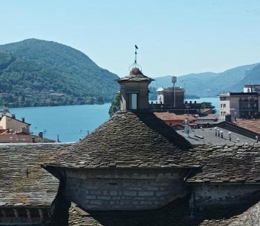 Omegna Apartment | Relax at Lago d'Orta Attico Sofia with Ocean Views