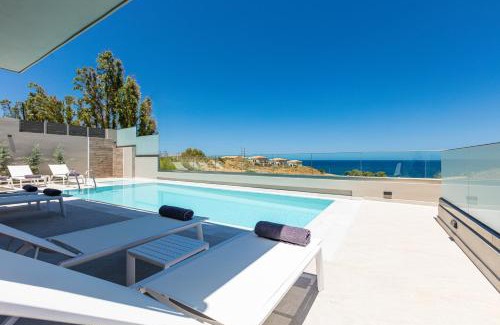 Panormos Villa | Oceanfront Lagoon Seaside Villa: Guest Rated 10/10 Retreat