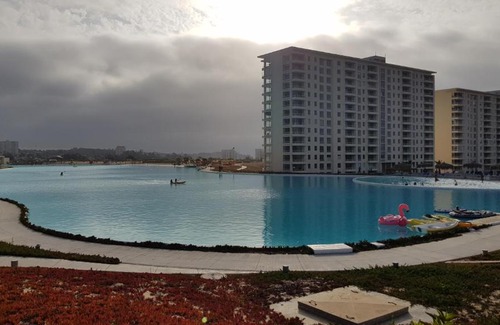 Algarrobo Apartment | Beachfront Bliss at Laguna Bahía, Algarrobo - Rated 9.4/10