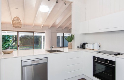 Green Point House | Explore Laguna House: 100m from Wallis Lake, Pet Friendly