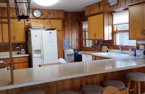 Powers Lake House | Relaxing Lakefront Cottage: Family Fun on Powers Lake