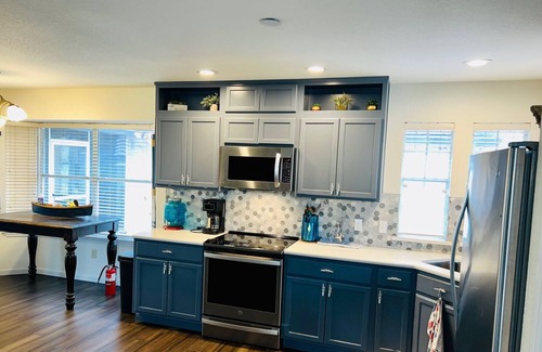 Burnet House | Discover Lake Buchanan Cozy Cove with Hot Tub & Breakfast