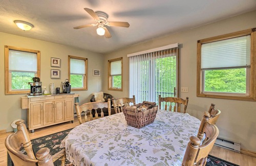 Lake Township Cabin | Relax at 'Sleeping Bear' Lake Cabin with Hot Tub & Dock