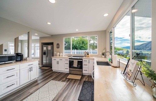 Manson House | Lake Chelan View Retreat with Pool, Hot Tub & Family Fun