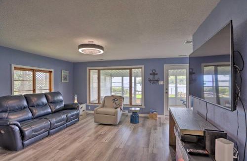 Shoreland House | Lake Erie Waterfront Home with Sunroom and Beautiful Yard