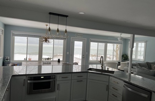 Burtchville House | Lake Front Beach House on Lake Huron with Private Beach