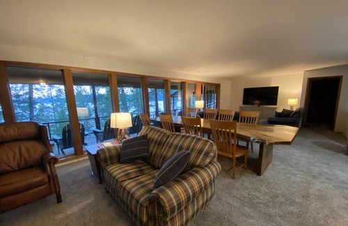 Whitefish Cottage | Relaxing Lake Front Cabin on Beautiful Whitefish Lake