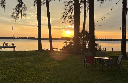 Forest City House | Relax at Our Pet-Friendly Lake Front Home with Pool