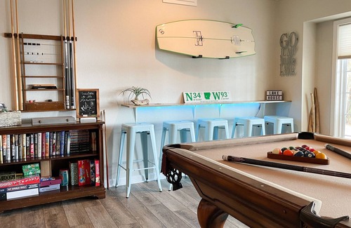 Lakeland House | Lake Front Home with Private Boat dock, Swimming Pier!