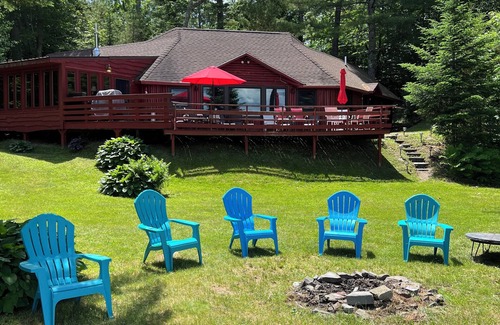 Madison House | Secluded Beachfront Retreat with Canoes and Fire Pit