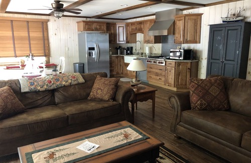 North Washington Apartment | Picturesque Lakefront Retreat with Breathtaking Big Lake Views