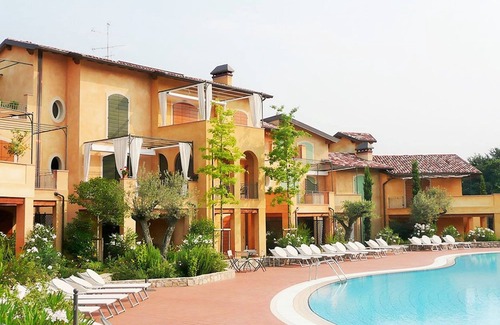 Manerba del Garda Apartment | Inviting Lake Garda Retreat with Pool & Ocean View