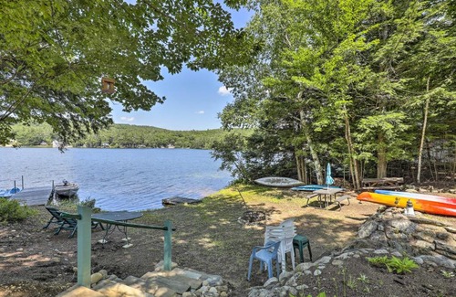 Sanbornton House | Lake Hermit Cabin: Kayaks, Paddleboards & 10/10 Reviews!