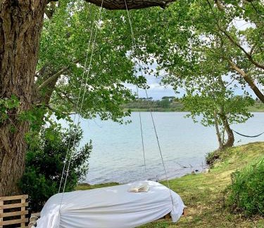 Monterosi House | Lake House I Pioppi: Private Beach & Oceanfront Views