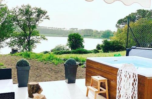 Monterosi House | Lake House I Pioppi: Private Beach & Oceanfront Views